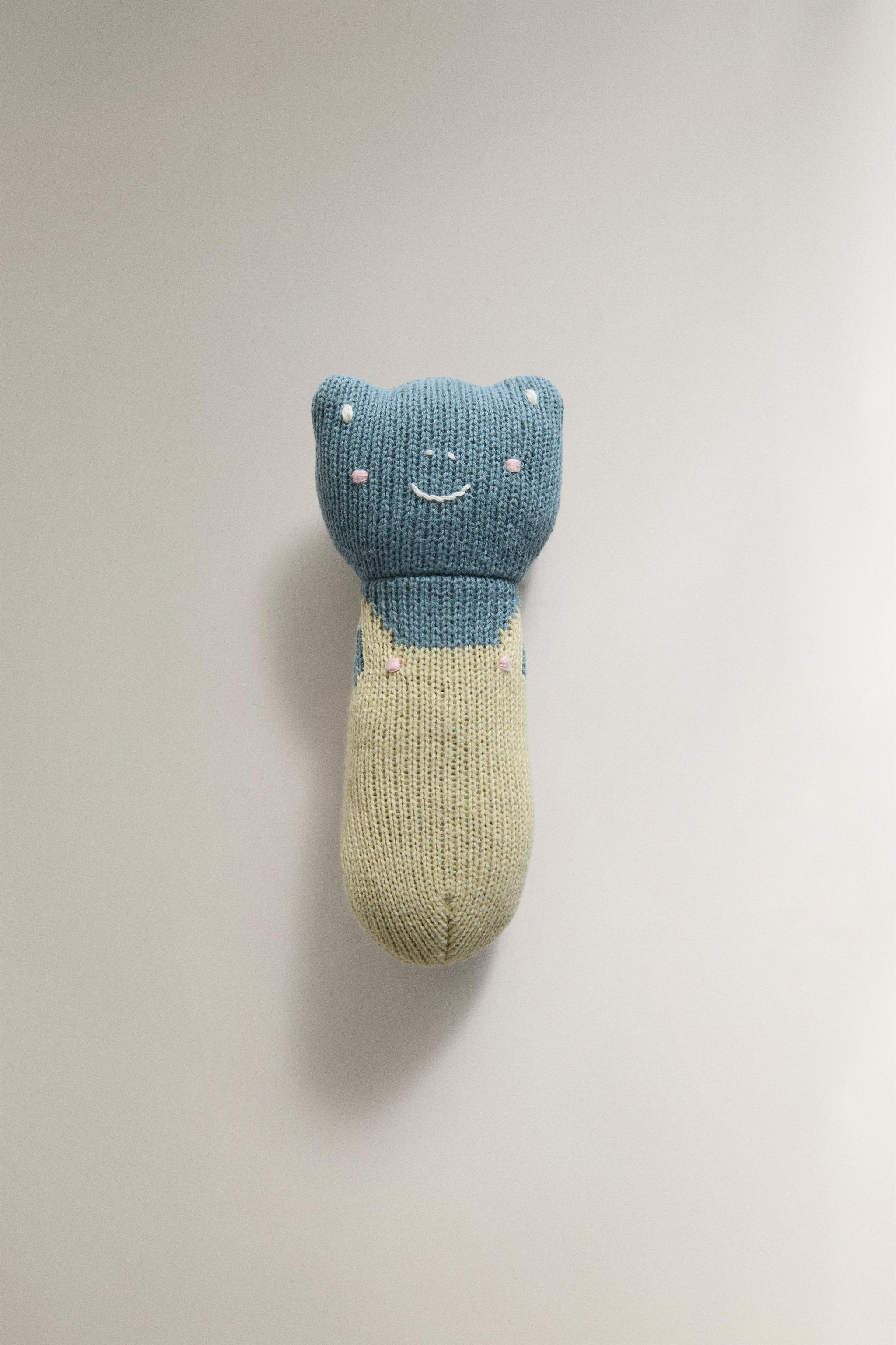 BABY FROG RATTLE PLUSH TOY